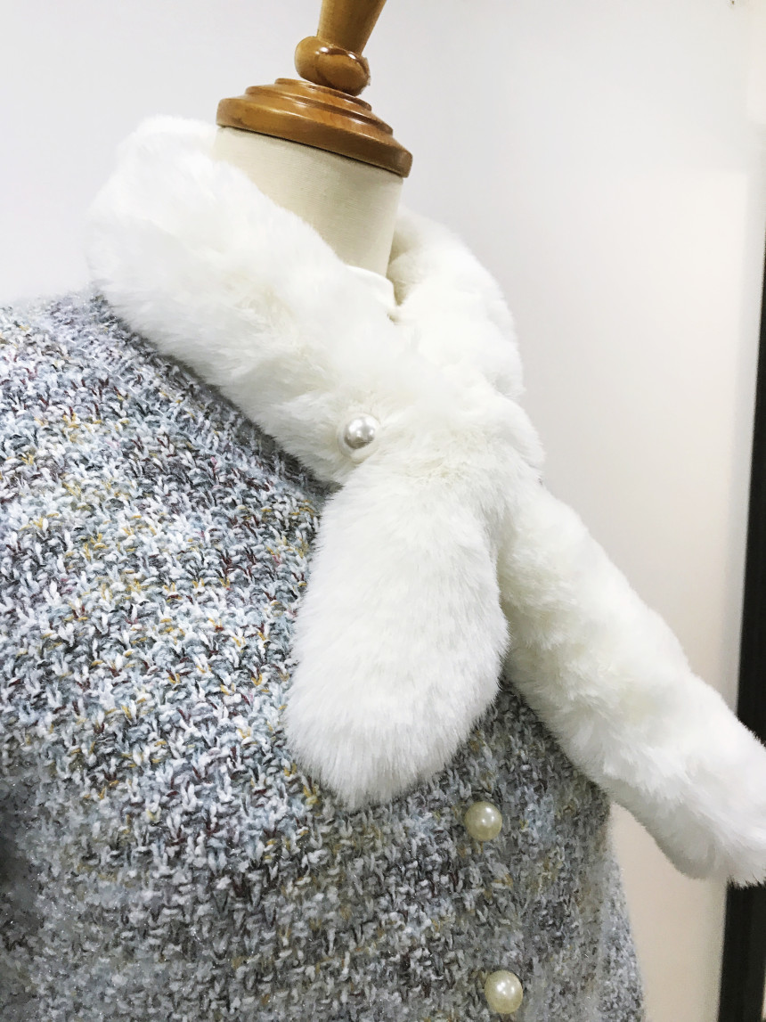 Eco shawl Year-end gathering Outing winter coordin