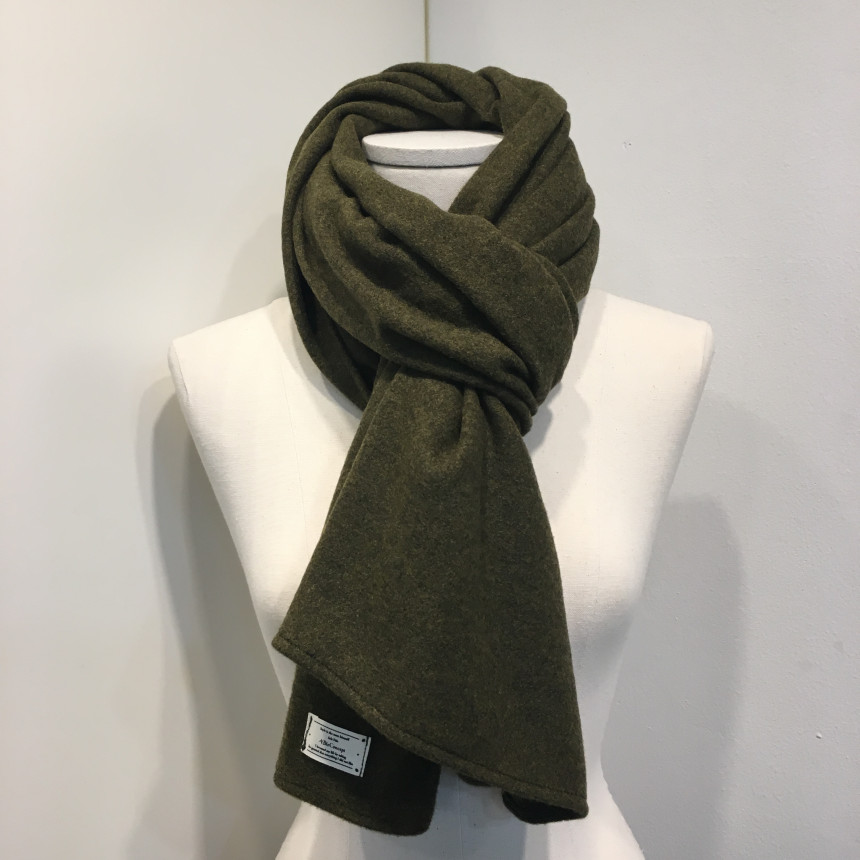 Wool Knit Muffler Women Men Unisex Basic Basic Win