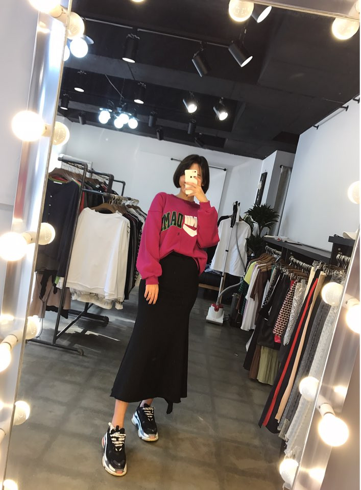 Long Mermaid Skirt 30 Women's Winter Easy-to-co