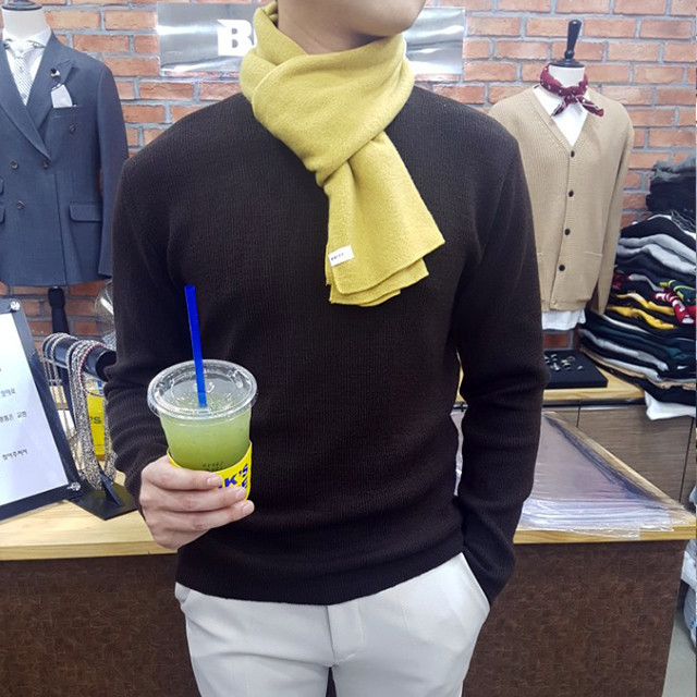 Unisex Basic Muffler 5color Man Winter Girl Cashme