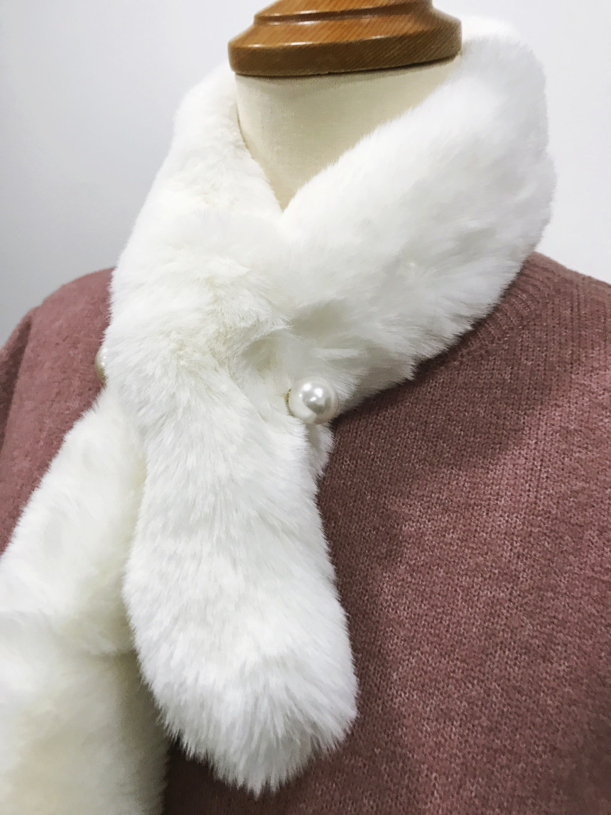 Eco shawl Year-end gathering Outing winter coordin