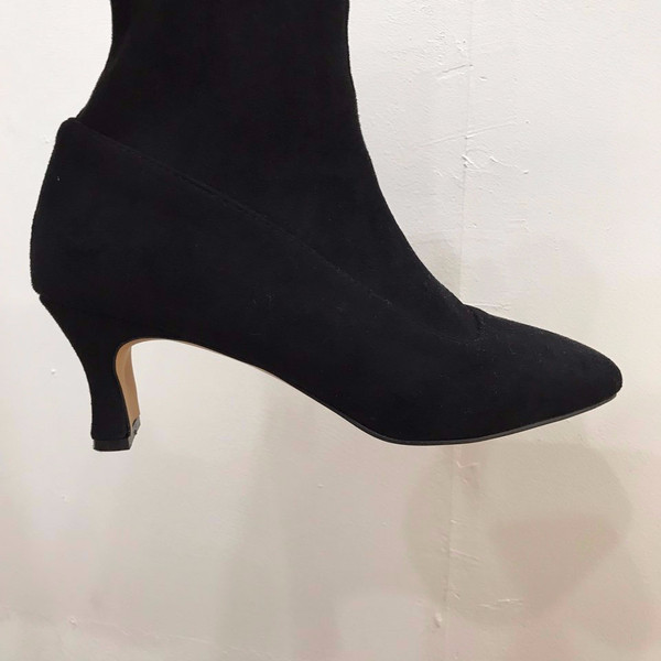 Suede angle boots 30s Women's high-class design