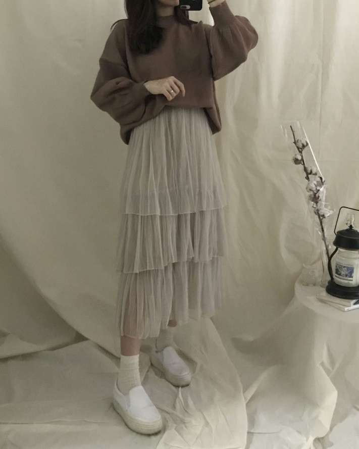 Chiffon Kangan Long Skirt Cody Lace Pleated Pleat 