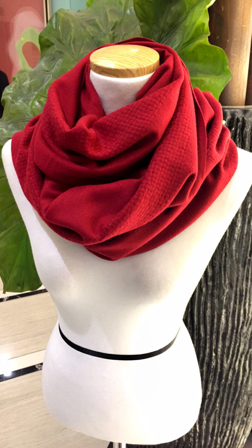 Louis cactus wool muffler SA2UPW041