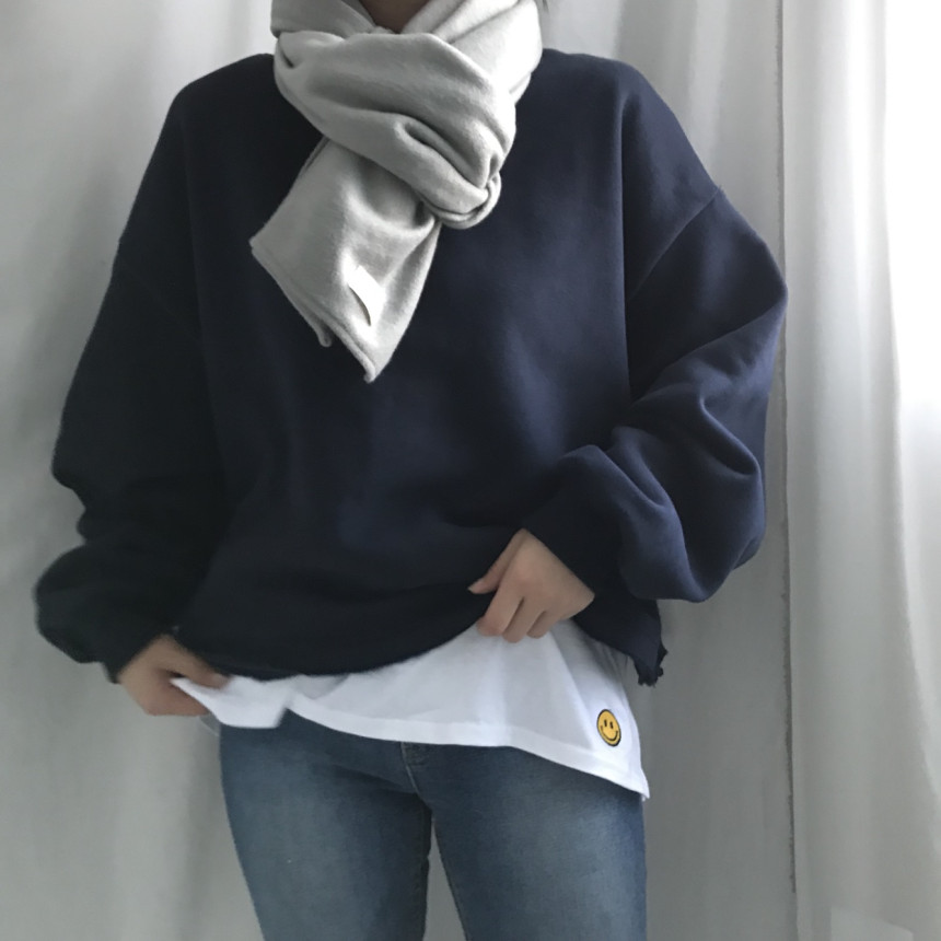 Wool Knit Muffler Women Men Unisex Basic Basic Win