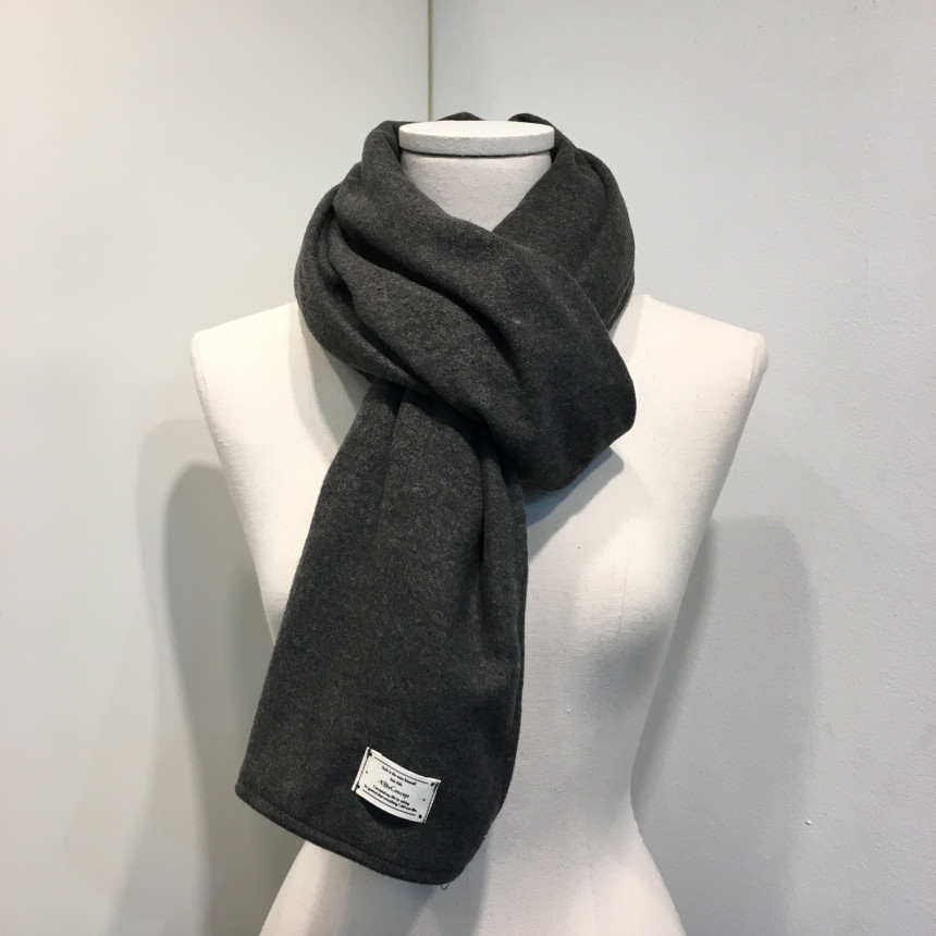 Wool Knit Muffler Women Men Unisex Basic Basic Win