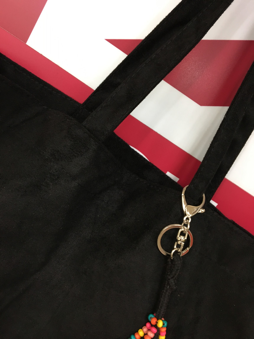 Suede simple eco bag 3col