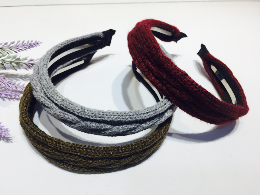 Hair Accessories Hair color knit thin Adult hair c