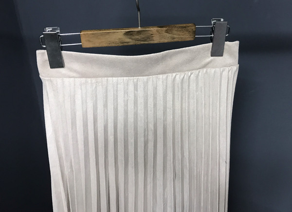 Satu pleits long skirt Natural elegant elegantly c