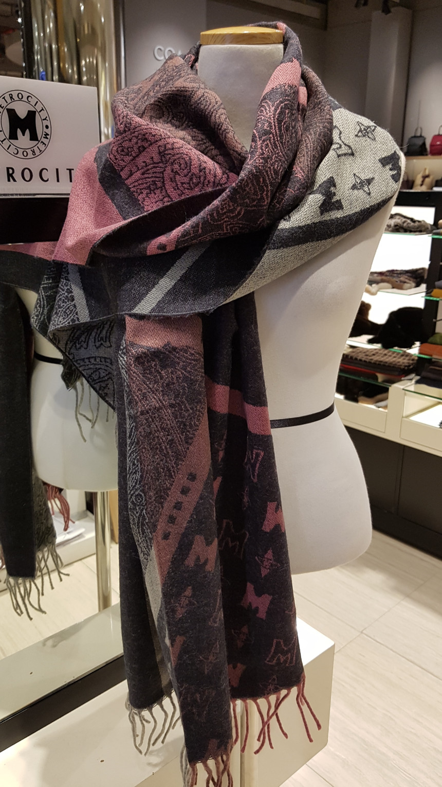 Metro City wool blend muffler MMFL 6833