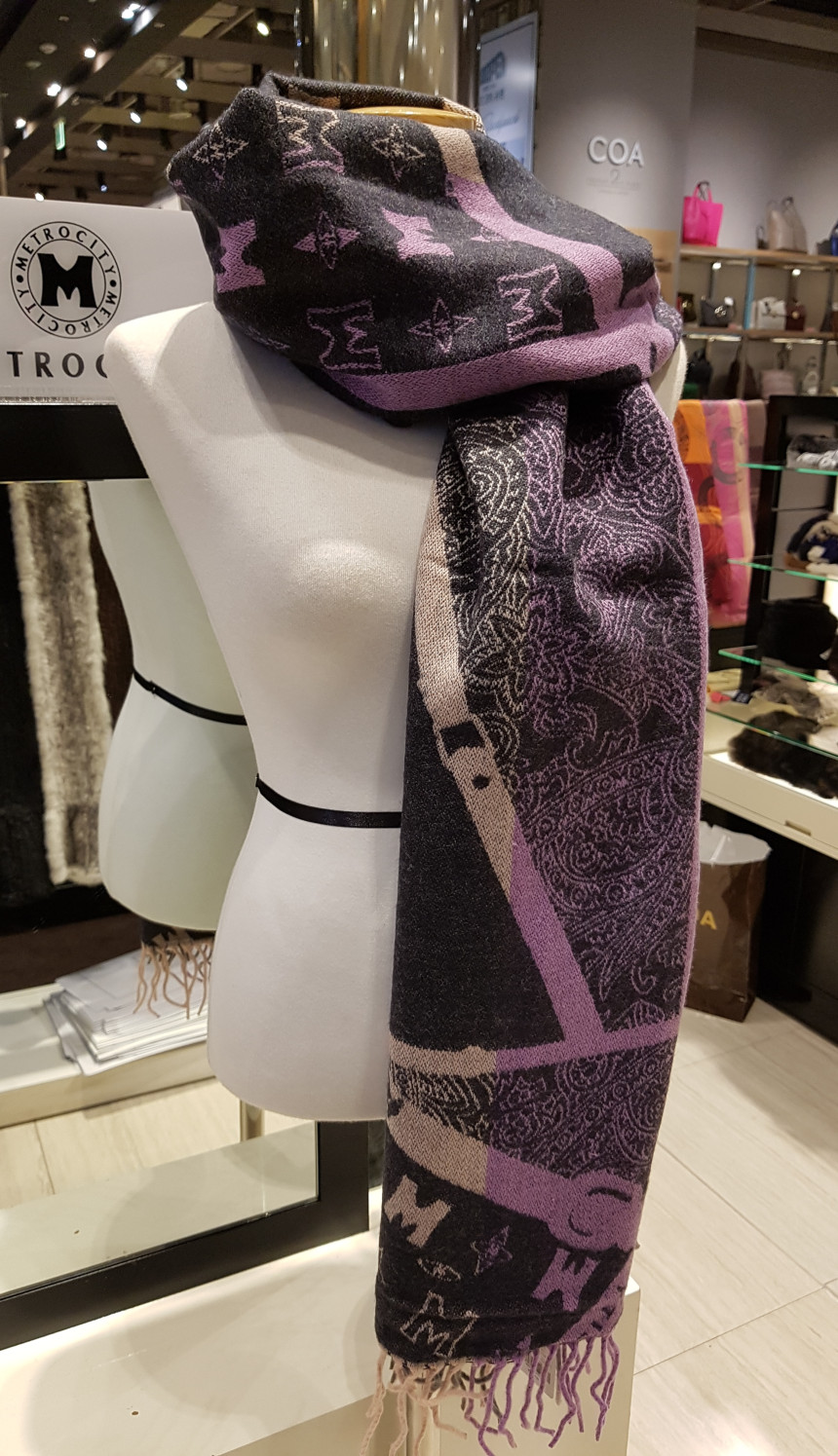 Metro City wool blend muffler MMFL 6833