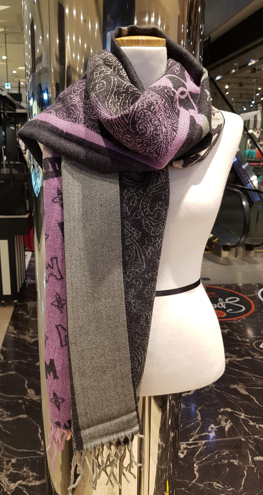 Metro City wool blend muffler MMFL 6833