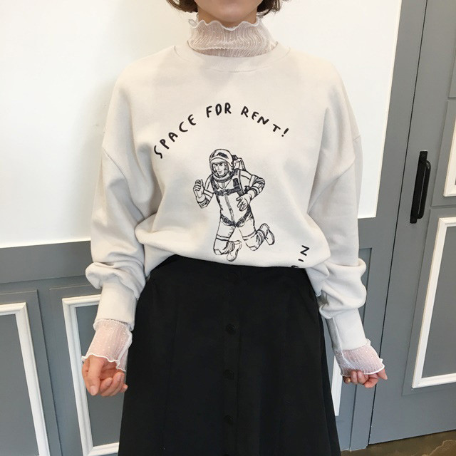 High-waisted button Long skirt Winter button A-lin