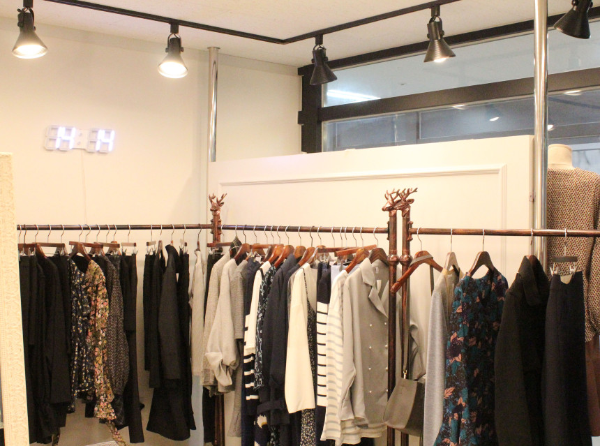 Free Shipping Long-sleeved knit skirt H. line Goli