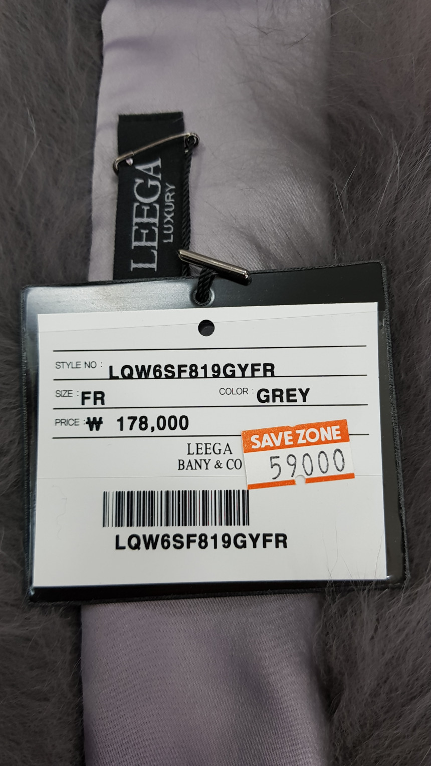 Riga Fur Fox Muffler LQW6SF819 Luxurious Simple Sh