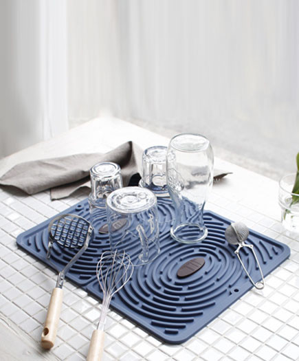 Maze Search Drying Mat 4color Silicone Tool Kitche