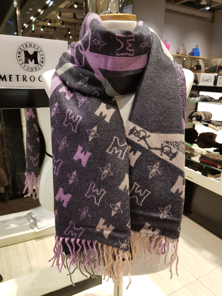 Metro City wool blend muffler MMFL 6833