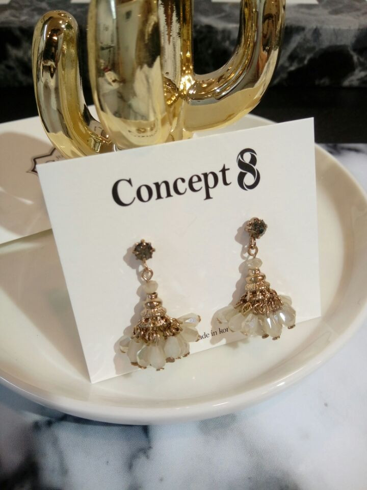 Handmade Surgical Crystal Earrings Gorgeous One Mo