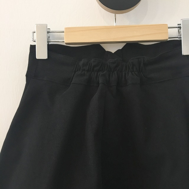 High-waisted button Long skirt Winter button A-lin