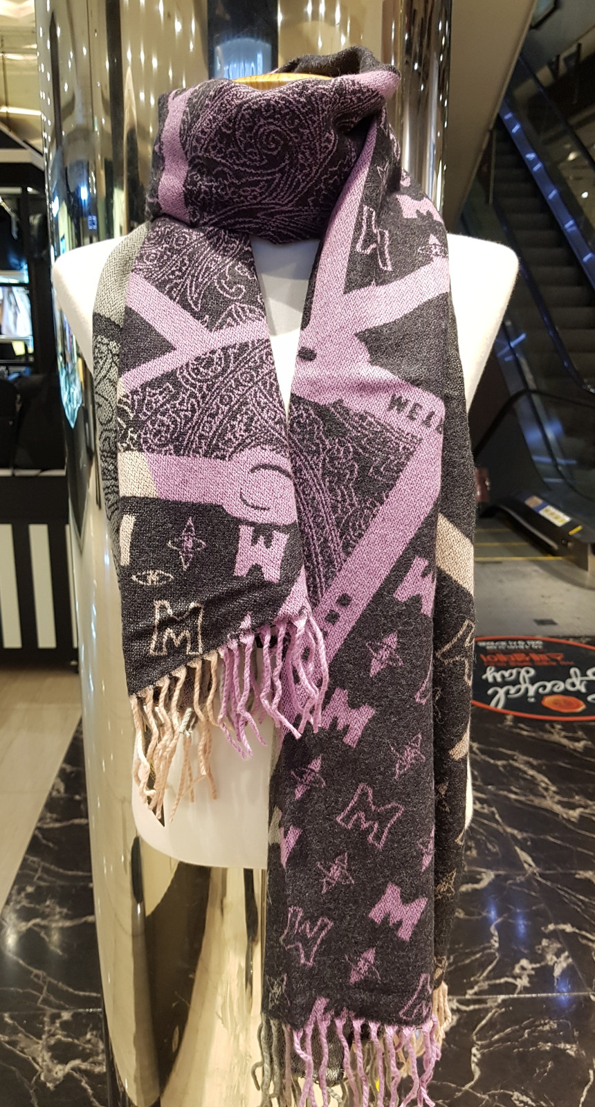 Metro City wool blend muffler MMFL 6833