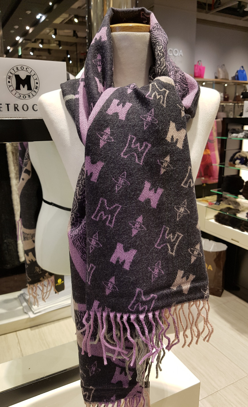 Metro City wool blend muffler MMFL 6833