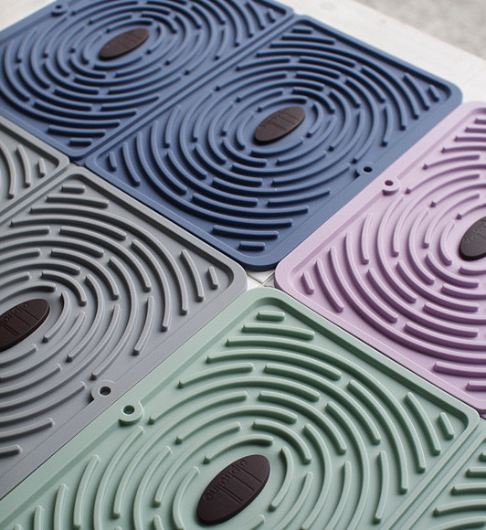 Maze Search Drying Mat 4color Silicone Tool Kitche