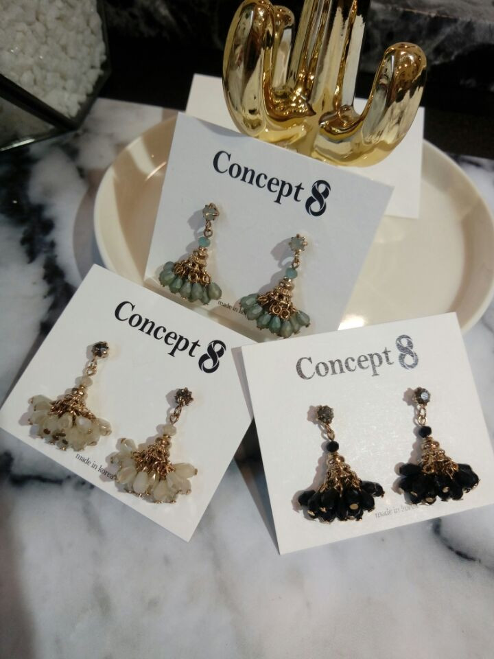 Handmade Surgical Crystal Earrings Gorgeous One Mo