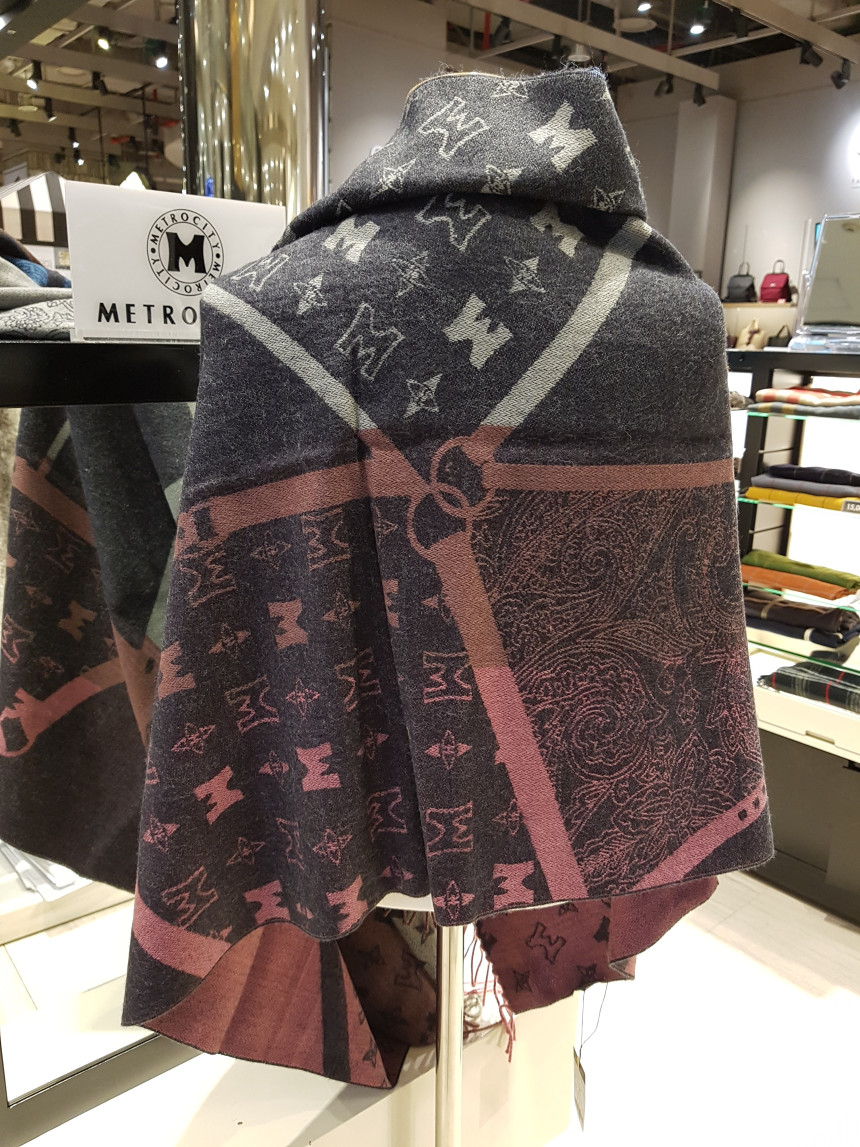 Metro City wool blend muffler MMFL 6833