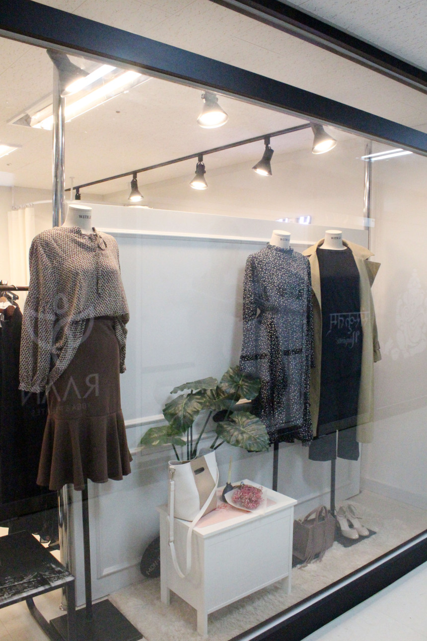 Free Shipping Long-sleeved knit skirt H. line Goli