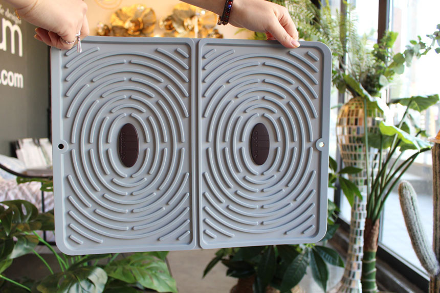 Maze Search Drying Mat 4color Silicone Tool Kitche