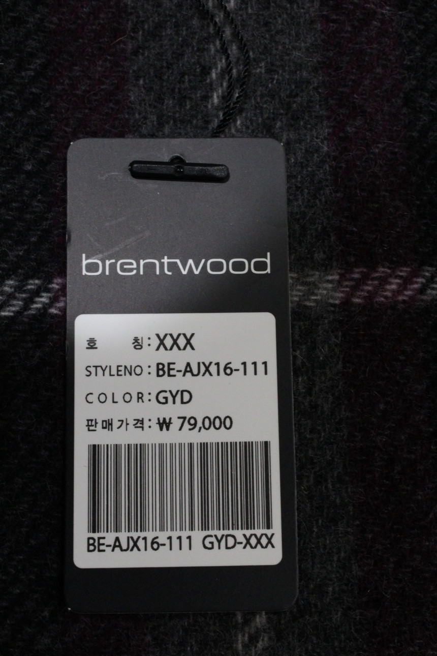 Cashmere Wool Muffler BREEWOOD Men's winter fit