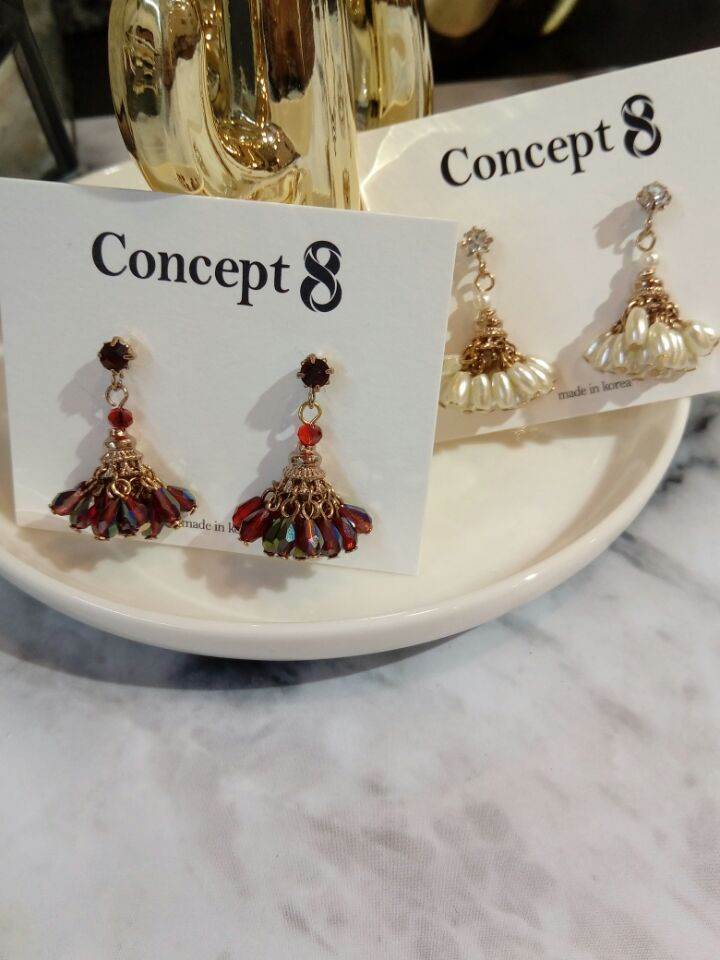 Handmade Surgical Crystal Earrings Gorgeous One Mo