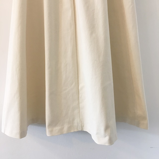 High-waisted button Long skirt Winter button A-lin