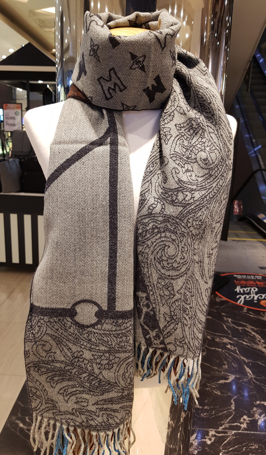 Metro City wool blend muffler MMFL 6833