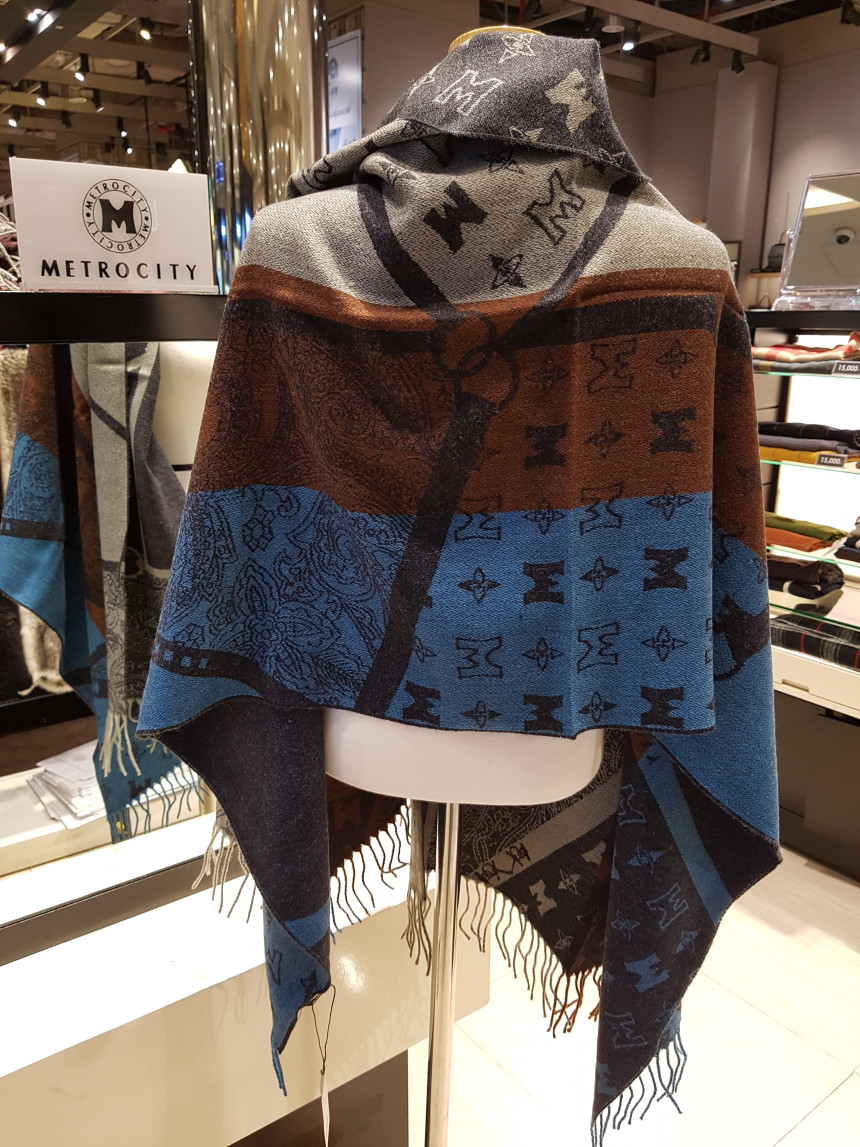 Metro City wool blend muffler MMFL 6833