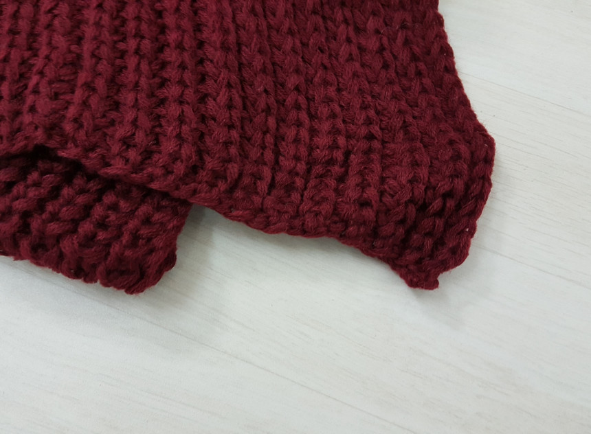 Couple knit scarf 6color Vivid color Basics Unique