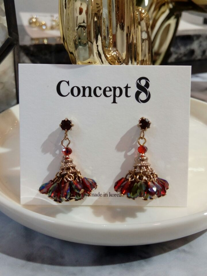 Handmade Surgical Crystal Earrings Gorgeous One Mo