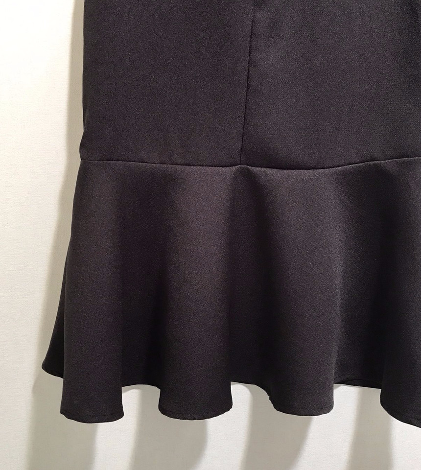 High-waisted Mermaid Skirt Autumn Long Tiered Long