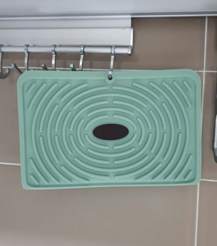 Pastel Silicone drift mat kitchen Drying table Dom