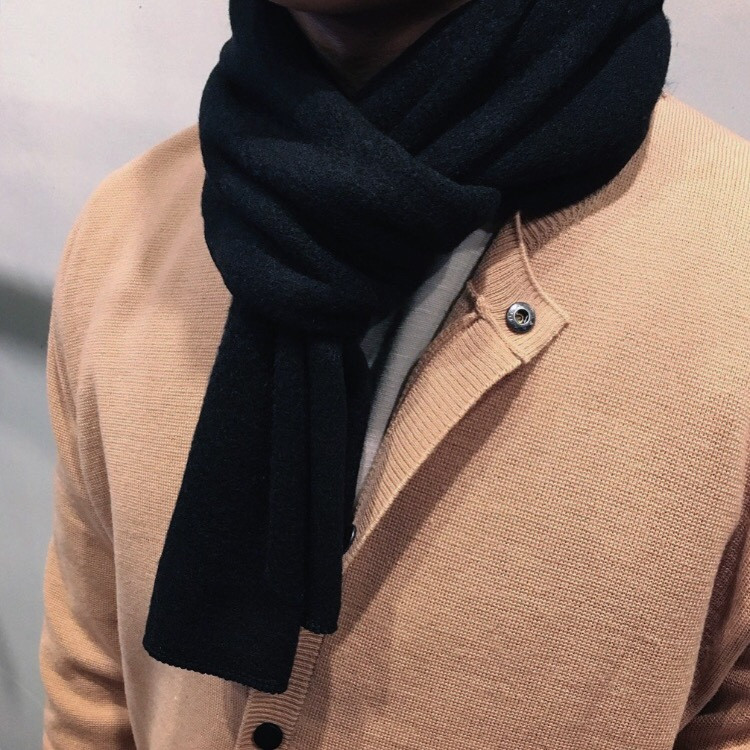 Cashmere muffler 5color Recommended Male Male Coup