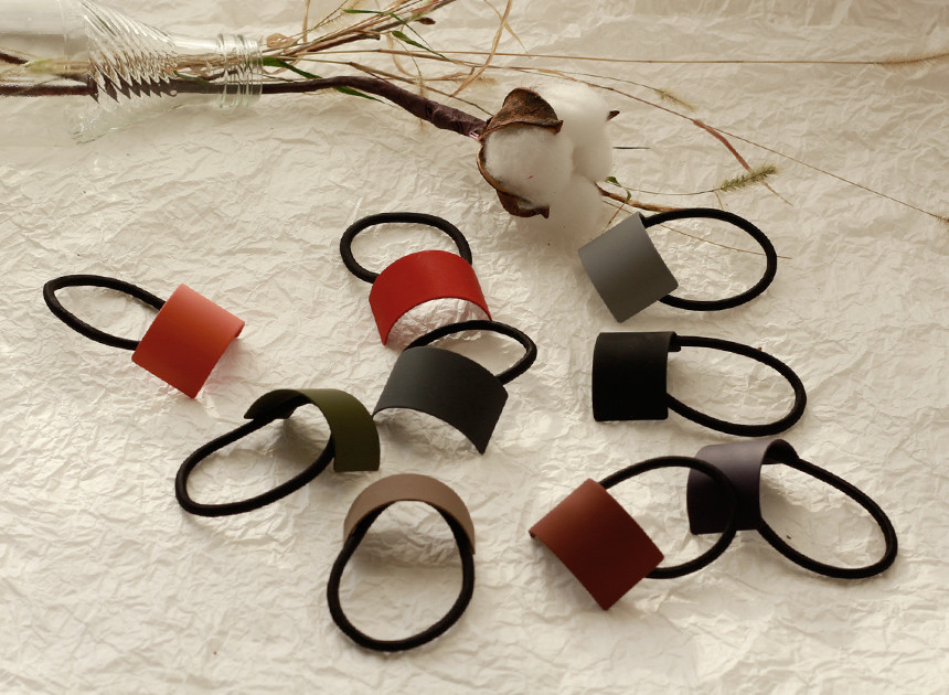 Hair Accessories Toning Matte Hair Strap 9color Fl