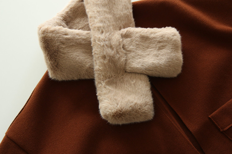 Eco Shawl Rex Muffler Artificial Fur