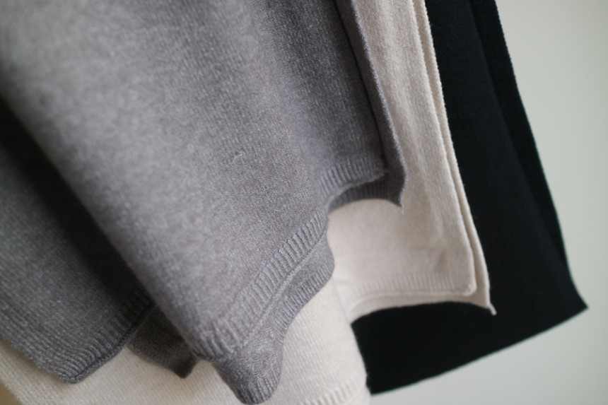 Soft knit muffler