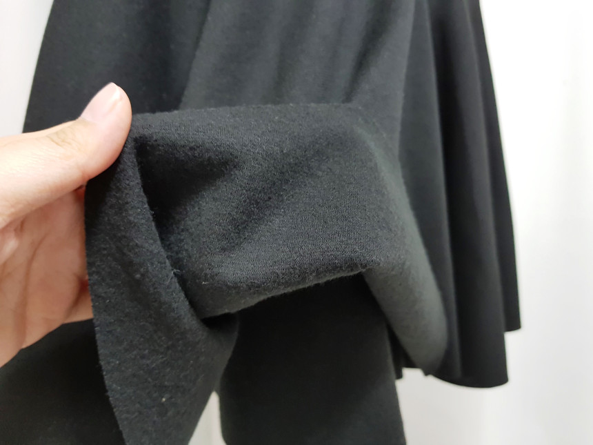 Mermaid Frill Brushed Long Skirt Bending