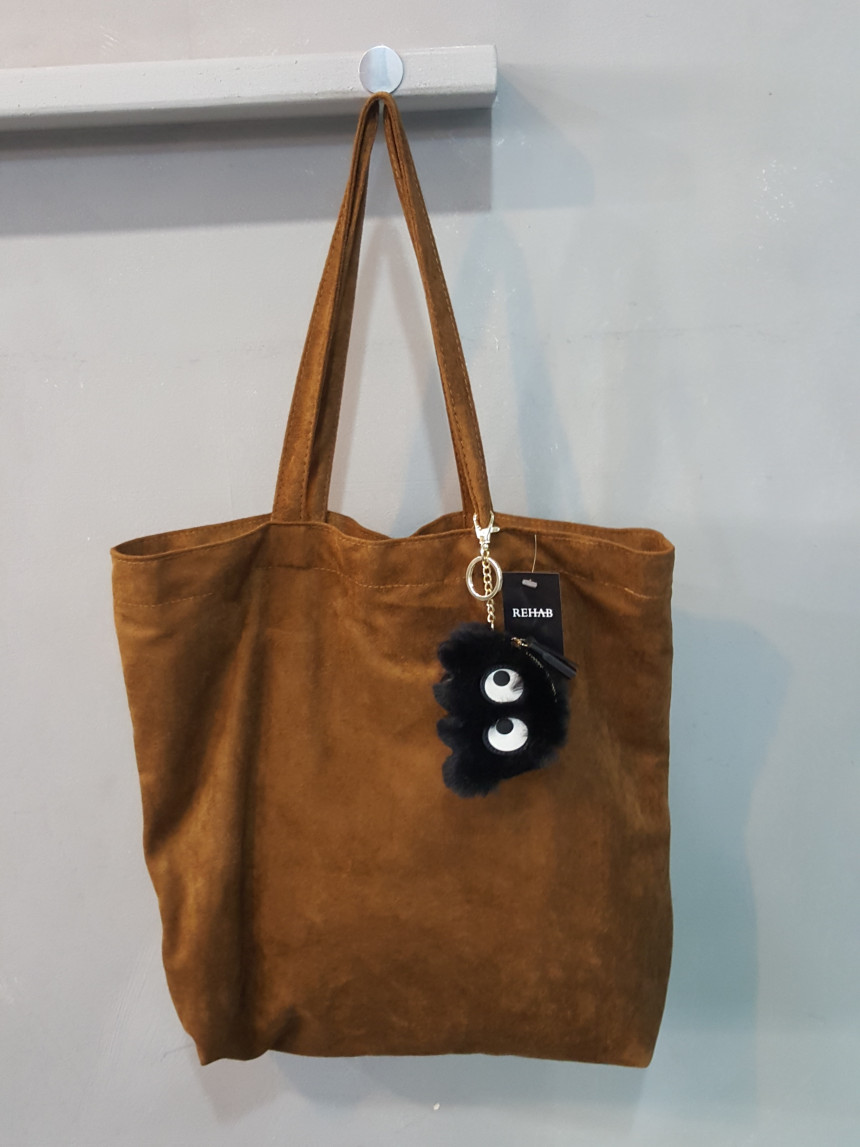 Suede Shopper Eco Bag