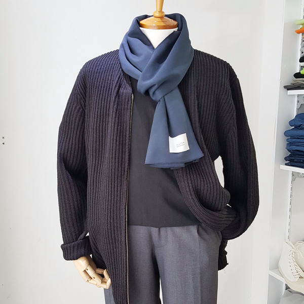 Men's TR Muffler Shawl Coordinating How To Frie