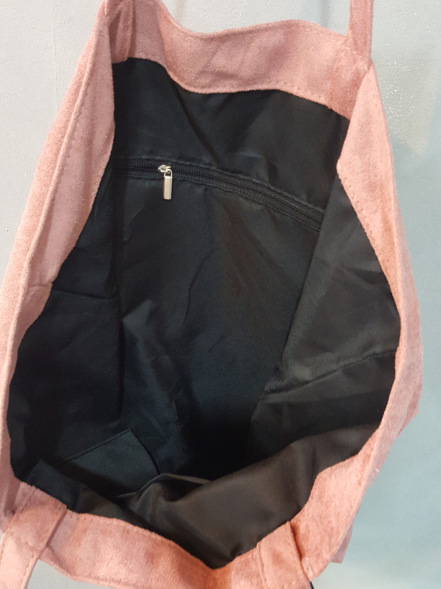 Suede Shopper Eco Bag