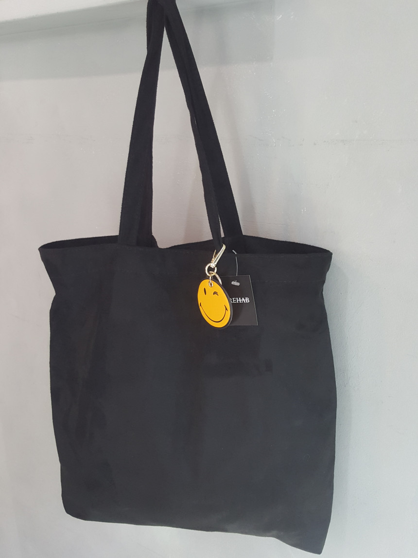 Suede Shopper Eco Bag
