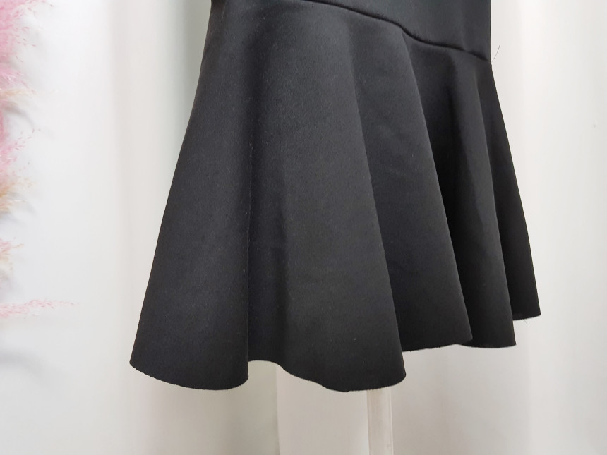 Mermaid Frill Brushed Long Skirt Bending