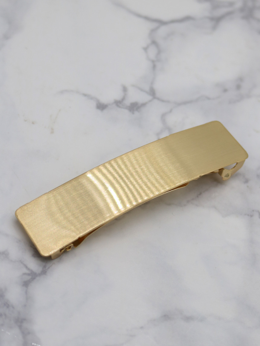 Hair Accessories Modern matte metal automatic hair